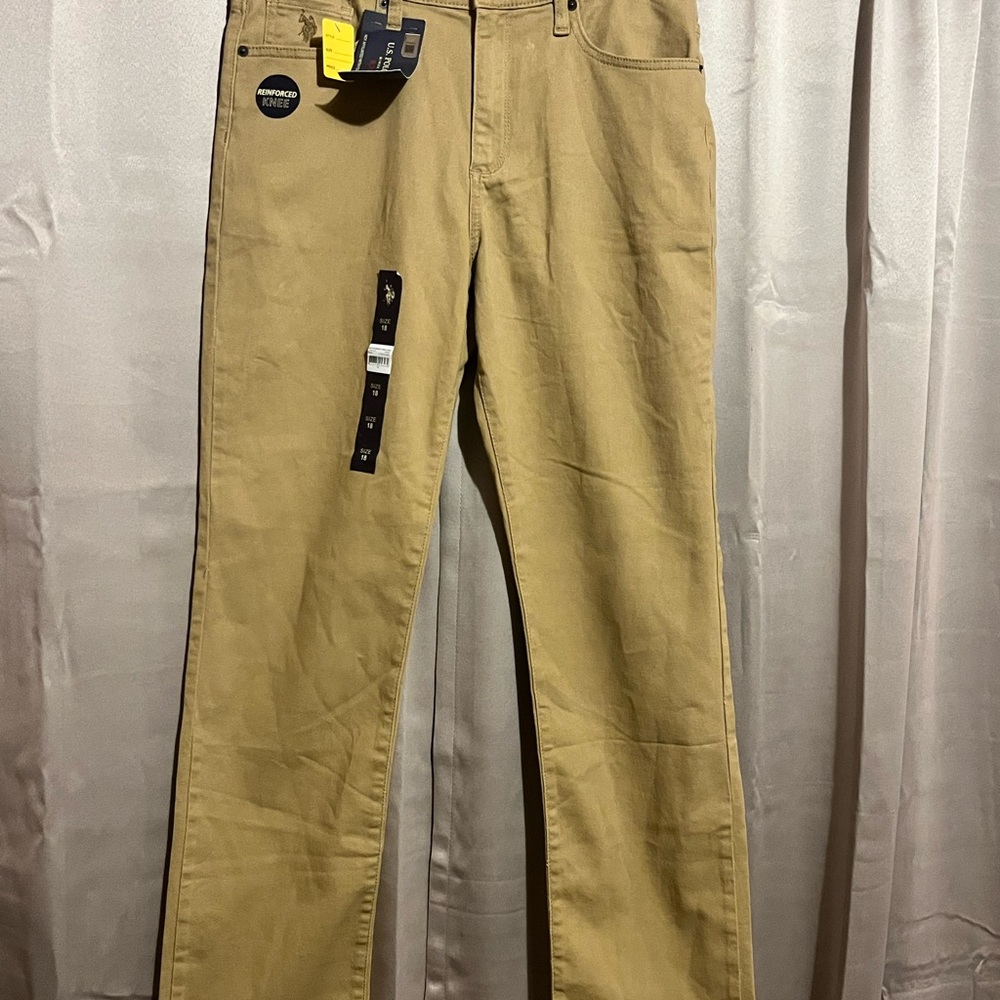 U.S. Polo Assn. Men's Tan Chinos